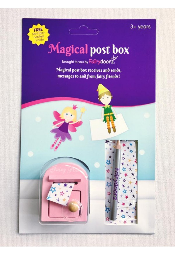 Fairy post box by fairydoorz - PINK